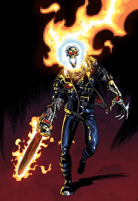 Versions Of Ghost Rider | Ghost Rider 2099 Ghost Rider 2099, Ghost Wallpapers, Gost Rider, Ghost Raider, Marvel 2099, Spirit Of Vengeance, Arte Nerd, Marvel Comic Books, Marvel Comics Art