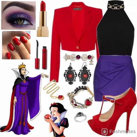 Looks by our Community | Fashmates Disney Evil Queen, Snow White Evil Queen, Disney Inspired Fashion, Queen Outfit, Evil Queen, Disney Outfits, Disney Villains, Women's Costumes, Disney Inspired