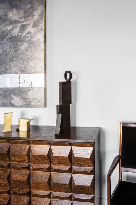 An Exclusive Look at Jason Wu’s Tribeca Apartment - WSJ Brutalist Furniture, Brutalist Interior, Tribeca Apartment, All I Want For Christmas, Deco Furniture, Art Deco Furniture, Furniture Details, Woodworking Furniture, Jason Wu