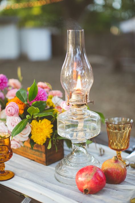 Oil Lamp Decor, Oil Lamp Centerpiece, Barr Mansion Wedding, Wedding Stationary Design, Styling Portfolio, Barr Mansion, February Wedding, Spring Wedding Decorations, Farm Wedding Venue