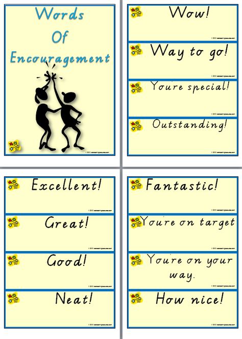 Words of Encouragement | VIC Modern Cursive font | Over a hundred encouragement words and phrases for students to praise one another’s efforts. A wonderful resource for the word wall. www.abcteachingresources.com Praise Words For Students, Praising Words, Words For Students, Encouragement Words, Virtual School, Words And Phrases, Cursive Font, English Activities, Lesson Ideas