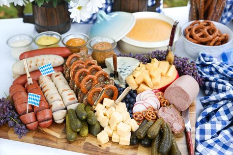 Beer Cheese Recipe, Seeded Bread Recipes, Creamy Spinach Dip, Cheese Stuffed Mushrooms, Homemade Buttermilk Biscuits, Pickled Okra, Italian Meats, Oktoberfest Party, Fall Gathering