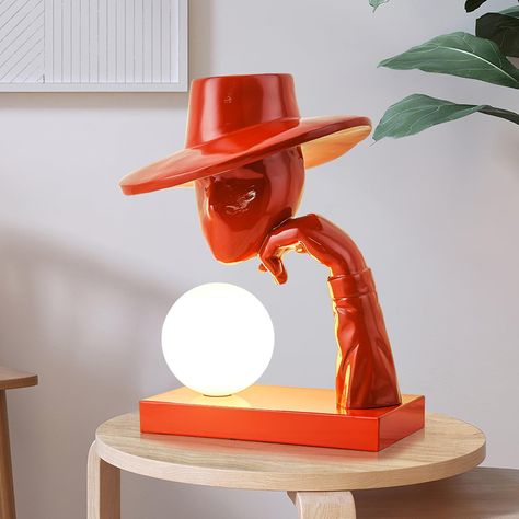 Vous cherchez quelque chose de délicieusement différent pour éclairer votre espace ? Mélangeant art, architecture et éléments de design raffiné, cette lampe en résine synthétique rouge de qualité devient une uvre d'art sculpturale exquise à 360 degrés. 
 Si vous avez des questions sur nos produits, veuillez nous contacter et nous vous répondrons dans les 24 heures. 
 Taille du produit 
 S ize : Dia 28 cm x H 36 cm   /  11 x H 14,2   
 
 Détails 
 Matériau : Résine, Verre 
 Source lumineuse : amp Resin Lamp, Creative Workspace, Resin Design, Bulb Light, Chandelier Floor Lamp, Glass Light, Ceiling Chandelier, Chandelier Ceiling Lights, Art Architecture