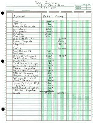 Preparing a Trial Balance for Your Business Accounting Ledger Book, Trial Balance Accounting, Accounting Ledger, Learn Accounting, Accounting Career, Trial Balance, Accounting Basics, Accounting Principles, Bookkeeping And Accounting