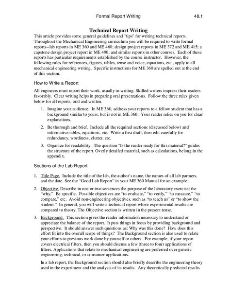 Engineering Lab Report Template (4) - TEMPLATES EXAMPLE | TEMPLATES EXAMPLE Technical Report Writing, Report Writing Template, Writing Titles, Report Format, Lab Report Template, Writing Examples, Physics Lab, Lab Report, Writing Topics