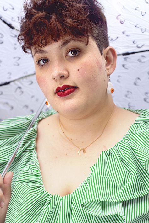 Chopping All My Hair Off As A Plus-Size Woman Taught Me Some Difficult Lessons #refinery29 https://www.refinery29.com/en-us/2019/11/8907500/short-haircut-plus-size-women Plus Size Short Haircut, Short Hair Plus Size, Haircut Inspo, Short Curly Hairstyles, Short Curly Haircuts, Round Face Haircuts, Trendy Haircuts, Short Haircut, Cut My Hair