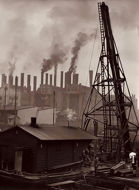 1930 Aesthetic, Factory Aesthetic, Industry Aesthetic, Industrial Era, Industrial City, Industrial Landscape, Industrial Age, Abandoned Factory, Old Warehouse