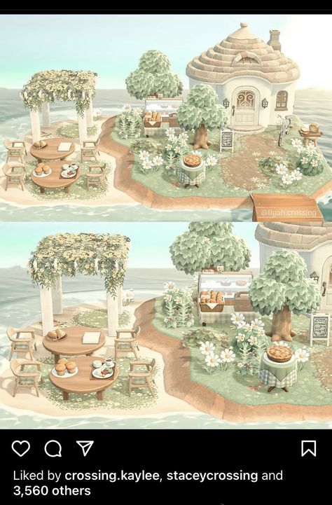 Island Home Exterior, Cottage Core Animal Crossing, Cottagecore Animal Crossing, Hacks For Kids, Acnh Cottagecore, Animal Crossing 3ds, Island Theme, Animal Crossing Wild World, Theme Nature