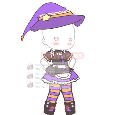 Gacha Life Witch Outfits, Gacha Life Outfits Halloween, Halloween Gacha Life Outfits, Halloween Gacha Oc, Gacha Witch Outfit, Gacha Halloween Outfits, Gacha Life Halloween Outfits, 2 Halloween Costumes, Gachalife Girl Outfits