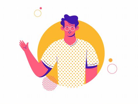 Say Hi! by Rahul Khobragade Vector Illustration People, 2d Character Animation, Vector Animation, Motion Graphics Inspiration, Illustration Animation, Isometric Illustration, Motion Graphics Design, Motion Design Animation, Animation Reference