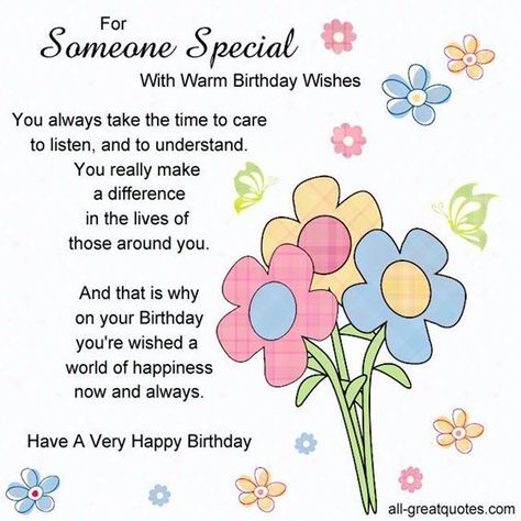 Happy Birthday Wishes Friendship, Birthday Wishes For A Friend Messages, Special Happy Birthday Wishes, Happy Birthday For Her, Birthday Verses, Special Birthday Wishes, Birthday Wishes For Friend, Friend Birthday Quotes, Birthday Wishes Messages