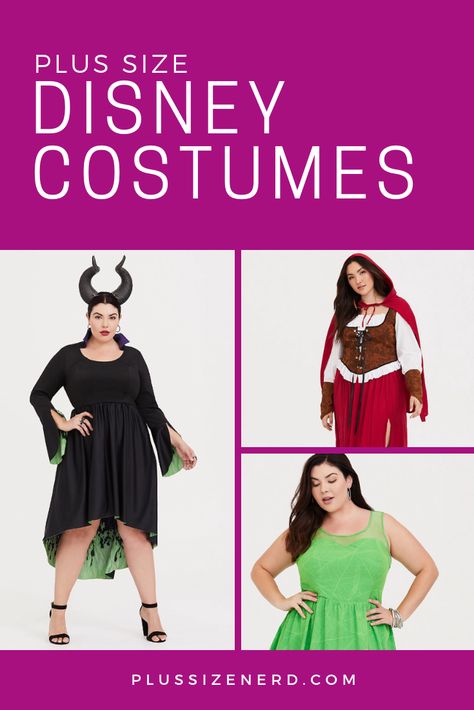 Curated collection of gorgeous plus size Disney costumes for Halloween. #plussize #plussizedisney #plussizecostumes #disneycostumes #maleficent #moana #tinkerbell #elastigirl Plus Size Dorothy Costume, Plus Size Disney Costumes, Disney Costumes For Women, Diy Fantasia, Adult Disney Costumes, Halloween Costumes Plus Size, Disney Costumes Diy, Wench Costume, Perfect Halloween Costume