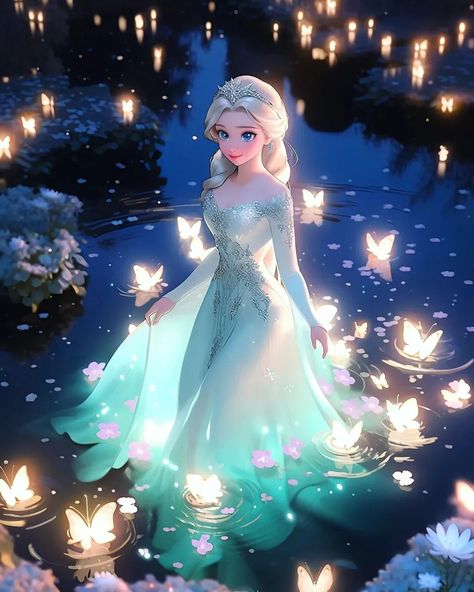 Disney Frozen Elsa Art, Disney Princess Artwork, Disney Princess Elsa, Disney Princess Fan Art, Pink Wallpaper Girly, Disney Princess Fashion, Princess Wallpaper, Disney Princess Images, Phone Wallpaper Pink