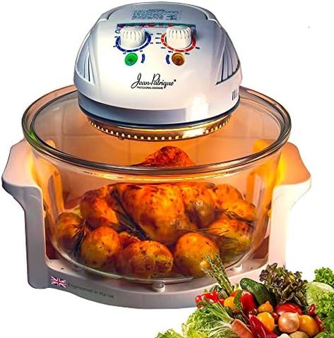 Jean Patrique Electric Halogen Oven 1300W | Professional Kitchen Heating Healthier Meals Cooking Oven Check more at https://uk.productsoffer.in/jean-patrique-electric-halogen-oven-1300w-professional-kitchen-heating-healthier-meals-cooking-oven/ Halogen Oven, Healthier Meals, Condiment Sets, Microwave Cooking, Conventional Oven, Pressure Cookers, Oven Cooking, Professional Kitchen, Cookware Sets