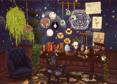 𝕡𝕝𝕒𝕟𝕥𝕤 & 𝕡𝕠𝕣𝕥𝕣𝕒𝕚𝕥𝕤 - 🧪🧿✨🦇 witchy bb finds 🌿🔮🧙‍♀️🍄 LORDY, this was a... Decor Sims 4 Cc, Elegant Fall Decor, Sims Inspiration, Sims 4 Mm Cc, Sims 4 Expansions, Sims 4 Cc Folder, Sims 4 House Design, Casas The Sims 4, Sims 4 Characters