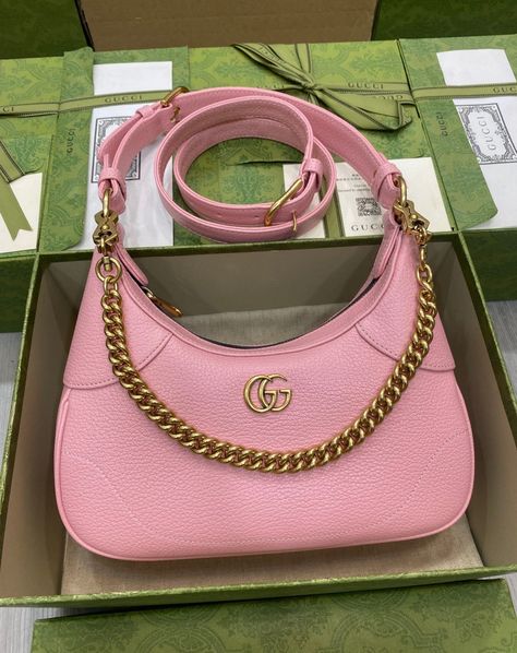 SHOP NOW Pink Gucci Bag, Handbag Gucci, Watch Jewelry, Hot Bags, Trendy Shoulder Bag, Bags Aesthetic, Hanging Bag, Small Shoulder Bag, Cute Bags