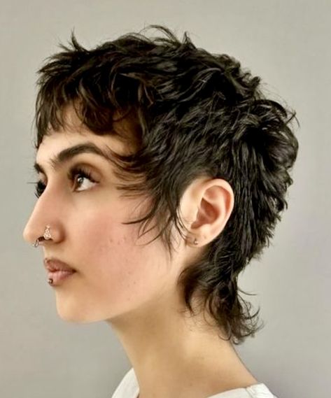 Sleek Pixie, Casual Curls, Haircuts Trendy, Layered Curls, Soft Bangs, Short Shag Haircuts, Shag Haircuts, Haircut Pictures, Short Shag