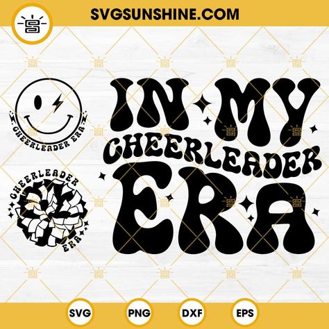 Cheerleading Svg, Cheerleader Svg, 48 Birthday, Sports Outfit, Disney Embroidery, Cheer Gifts, Glass Wrap, Cheer Shirts, Wind Spinners