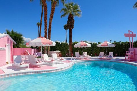 Inside Trixie Motel, Trixie Mattel's Palm Spring's Pink Paradise Trixie Motel, Modernism Week Palm Springs, House Of Tomorrow, Pink Hotel, Palm Springs Hotels, Desert Resort, Trixie Mattel, Deco Rose, Rancho Mirage