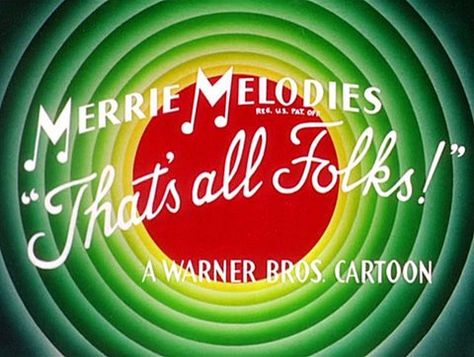 That´s all folks Warner Bros Cartoons, Merrie Melodies, Thats All Folks, Saturday Morning Cartoons, Old Tv Shows, I Remember When, Photo Vintage, Old Cartoons, Classic Cartoons