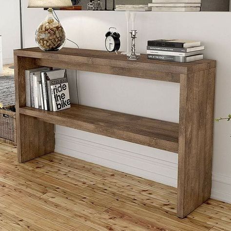 Diy Bookshelf Design, Diy Console, Diy Console Table, Pallet Decor, Bookshelf Design, Bookshelves Diy, Diy Pallet Projects, Diy Shelves, Urban Planning