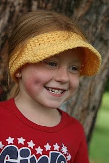 Vallieskids... Sun Visor Crochet Visor, Knit Hat With Brim, Crochet Sun, Crochet Summer Hats, Crochet Sun Hat, Crochet Knit Hat, Crochet Cap, Childrens Hats, Crochet Baby Hats