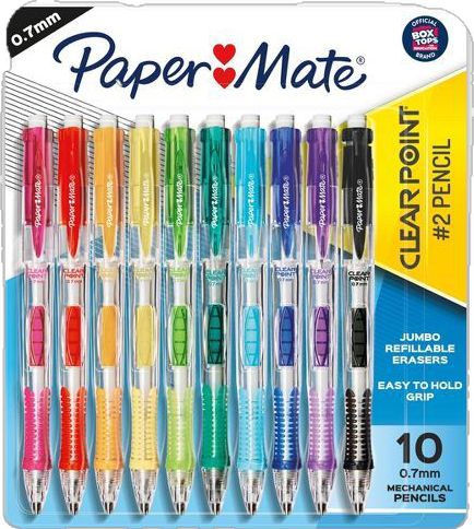 Papermate Mechanical Pencils, Mechanical Pencils Papermate, Broken Pencil, School Backpack Essentials, School Supplies Highschool, Cute Stationary School Supplies, Easy Writing, Paper Mate, Stationary School