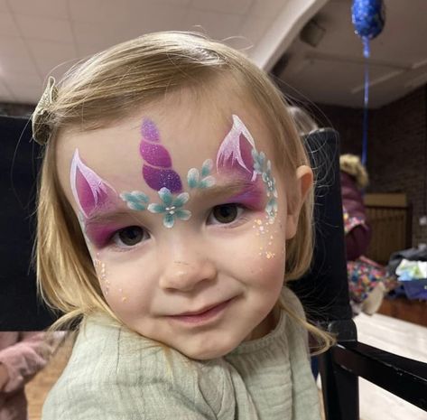 Grime Tattoo, Kids Face Painting Easy, Face Painting Unicorn, Pony Makeup, Easter Crafts Preschool, Face Painting Easy, Face Paint Makeup, Kids Face Paint, Unicorn Costume