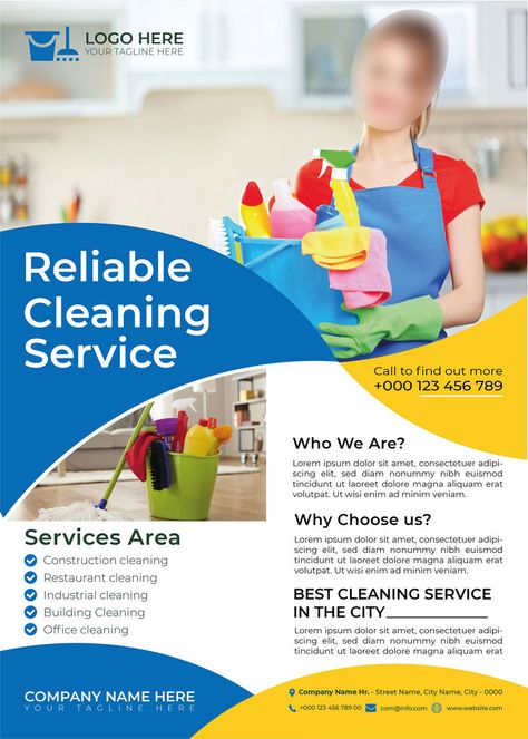 House Cleaning Service Flyer Template Or Cleaning Service Flyer Template#pikbest#Templates#Flyer Cleaning Service Flyer, Restaurant Cleaning, Construction Cleaning, Facebook Cover Design, Instagram Banner, Facebook Cover Template, Banner Ads Design, Presentation Video, House Cleaning Services