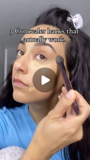 Content Creator | MakeUpArtist | Jazmine on Instagram: "1. Use two concealers, one that is one shade brighter and one that is your shade match. I used to use my shade first and then brighten, this worked for a while and is the way I learned. However, that part where your under eyes are hollow has more shadow, try brightening first and then applying your shade of concealer right in specific areas where you see shadow, thank me later.  2. The wait before you blend. I never believed in this, it took me years to realize that if you wait a bit before blending the concealer the product actually becomes a little bit thicker? More coverage this way, in my recent trials at least.  3. A concealer hack for blemishes that actually works is don’t blend the concealer at all girl 😂 seriously do a lil do How To Use Concealer, Makeup Artist Hacks, Mind Diet Meal Plan, Concealer Hacks, Artist Hacks, Concealer Tips, Mind Diet, Concealer Shades, Work Makeup