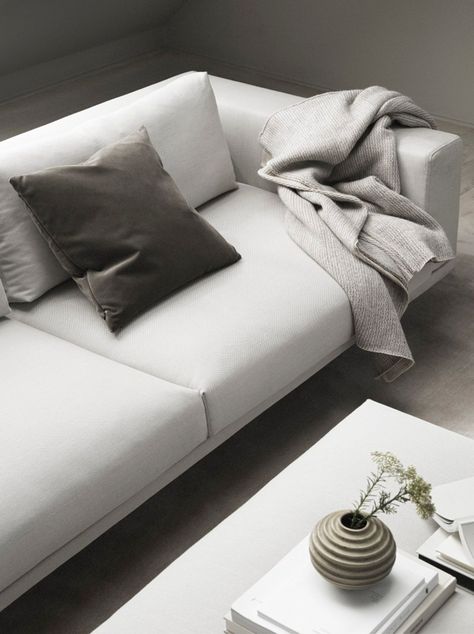 Comfortable Modern Sofa, Corner Fireplace Furniture Arrangement, Loft Sofa, Sofa Outlet, Beds For Small Spaces, Sofa Images, Affordable Sofa, Coco Lapine Design, Cheap Sofas