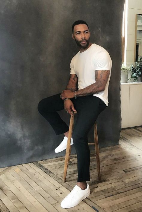 Black Man Fashion, Black Men Summer Fashion, Black Men Casual Style, Omari Hardwick, Mens Casual Suits, Black Men Fashion Casual, Black Men Fashion Swag, Mens Casual Outfits Summer, Stylish Men Casual