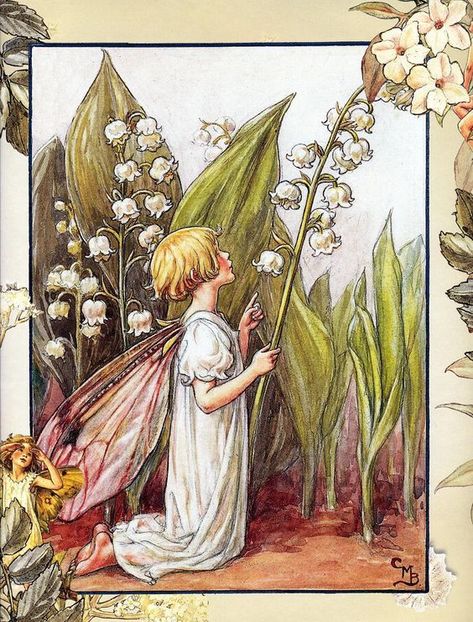 This Ivy House — thefavoriteartilike: The Snowdrop Fairy by Cicely... Irish Mythical Creatures, Mermaid Stories, 동화 삽화, Ivy House, Fancy Art, Fairy Artwork, Cicely Mary Barker, Vintage Fairies, Flower Fairies