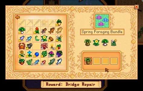 Stardew Valley Bundles, Community Center Bundles, Stardew Valley Community Center, Stardew Valley Items, What To Sell, Community Center, Stardew Valley, Goat Milk, News Games