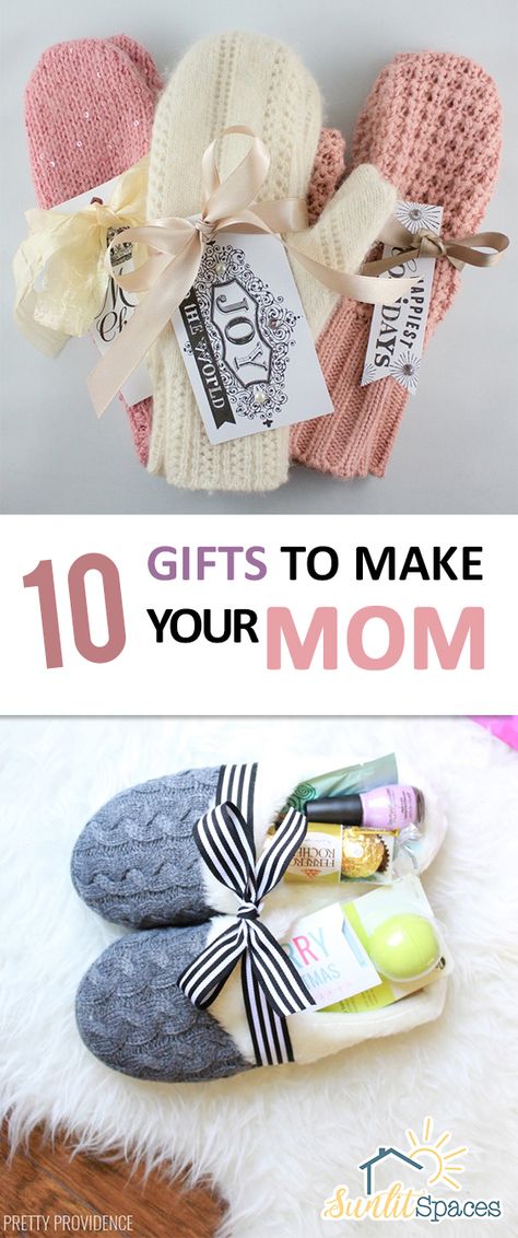 10 Gifts to Make Your Mom – Sunlit Spaces | DIY Home Decor, Holiday, and More Diy Christmas Gifts For Mom, Diy Gifts For Christmas, Christmas Gift Ideas For Mom, Diy Easter Gifts, Birthday Presents For Mom, Gifts To Make, Gift Ideas For Mom, Diy Gifts For Mom, Daughter Christmas