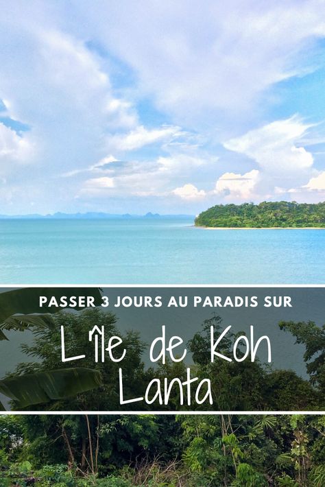 Découvrez une idée de programme pour 2 jours à Koh Lanta, avec notre itinéraire et nos bonnes adresses (y compris à Krabi) Koh Lanta, Koh Phangan, Road Trip Destinations, Pipe Dream, Destination Voyage, Krabi, Pattaya, Phuket, Blogging