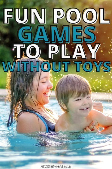 Fun games to play in the pool without toys Family Pool Games, Pool Games Kids, Pool Games To Play, Fun Pool Games, Swimming Games, Fun Team Building Activities, Swimming Pool Games, Fun Games To Play, Pool Party Games