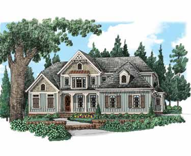 Home Plans HOMEPW74159 - 2,828 Square Feet, 4 Bedroom 3 Bathroom Cottage Home with 2 Garage Bays House Plans With Keeping Room, Cottage Floor Plans, French Country House Plans, Keeping Room, Country House Plans, Cottage House Plans, Luxury Homes Dream Houses, French Country House, Best House Plans