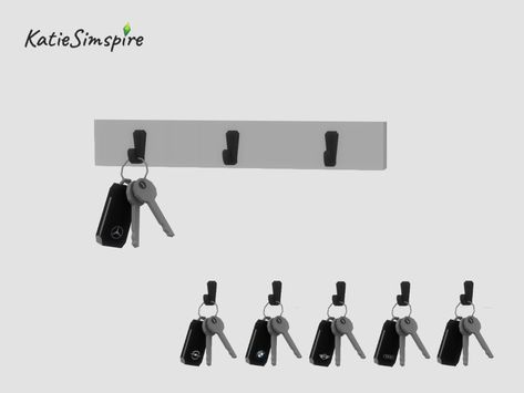 Sims 4 CC creator — Customise your own key holder! You can choose... Sims 4 Outlet Cc, Sims 4 Keys Cc, Sims 4 Cc Garage Clutter, Sims4 Electronics, Sims 4 Security Cc, Sims4 Cc Car, Sims Furniture, Furniture Cc, Muebles Sims 4 Cc