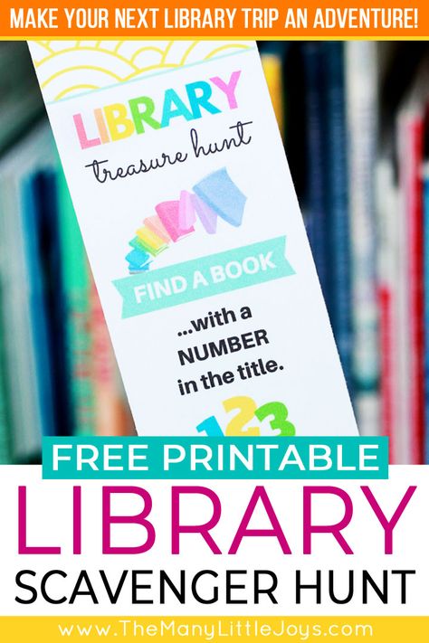 Library Scavenger Hunt, Joy School, Story Crafts, Library Games, Storytime Crafts, Elementary School Library, Library Skills, Homeschool Projects, Library Activities