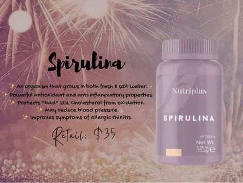 Farmasi’s NUTRIPLUS Spirulina Farmasi Post Ideas, Farmasi Skin Care Lines, Influencer Makeup, Ldl Cholesterol, Beauty Influencer, Post Ideas, Flat Belly, Fitness Diet, Blood Pressure