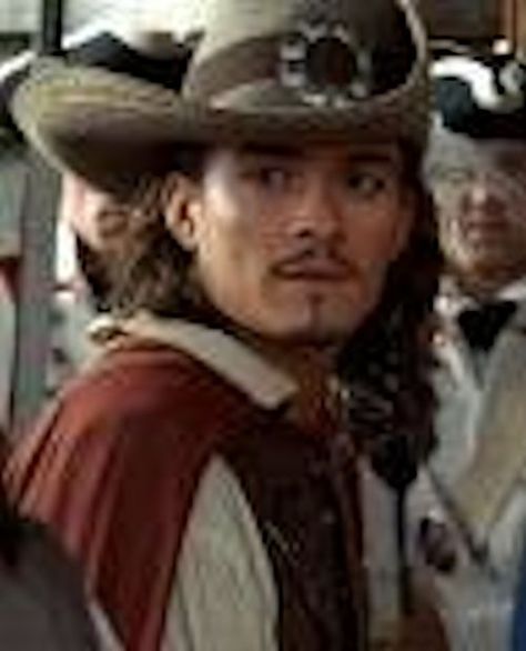 Will Turner from Black Pearl in a REALLY BIG HAT to hide his identity Orlando Bloom Legolas, Wallpapers Galaxy, Pirates Of Caribbean, Kaptan Jack Sparrow, The Carribean, William Turner, Captain Jack Sparrow, Orlando Bloom, Captain Jack