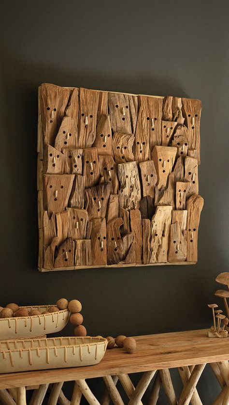 Driftwood art ideas