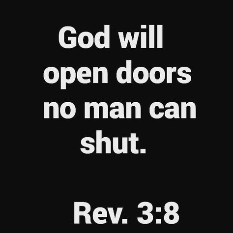 God Will Open Doors No Man Can Shut, God Opens Doors No Man Can Shut, Living For Me, Open Quotes, Christian Quotes Prayer, Quotes Prayer, Negative People, Not Interested, Biblical Quotes