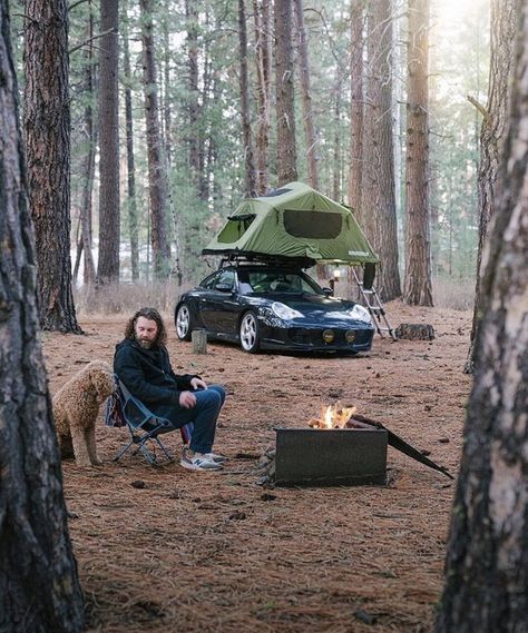 Off Road Camping, Truck Tent, Porsche Classic, Car Camper, All Talk, Porsche Models, Modern Tech, Talking Back, Back Road