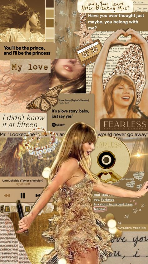 #fearless #fearlesstv #fearlesstaylorsversion #vibes #music #wallpaper #aesthetic #taylorsversion #taylornation #taylorswift #erastour #eras Fearless Wallpaper, Care Less, Music Wallpaper, Wallpaper Aesthetic, Boundaries, Taylor Swift, Swift, Collage, Music