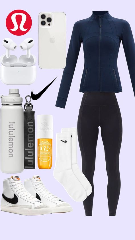 #beauty #outfitinspo #cozy #winteraesthetic #preppy #preppyaesthetic#winter #lululemon Athletic Winter Outfits, Preppy Athletic Outfits, Athletic Outfits Winter, Lululemon Outfit Winter, Netball Outfits, Preppy Athletic, Volleyball Leggings, Shuffle Outfits, Comfy School Outfits