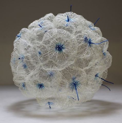 Makiko WAKISAKA
Floating Oasis
2018
Chinese lantern plants, nylon thread
cutting, hand stitch Print Making Designs, 3d Printed Furniture, Chinese Lanterns Plant, Soft Sculpture Art, Chinese Lantern, Textiles Projects, Textile Sculpture, Plastic Art, Hand Stitch