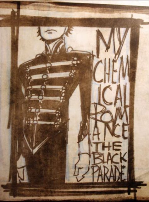 Gerard Way Art, The Black Parade, Black Parade, S Art, Gerard Way, Art Appreciation, My Chemical, The Black, Concept Art