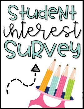 Student Interest Survey: Getting to Know Your Students Student Interest Survey Kindergarten, Student Interest Survey, Getting To Know Your Students, Interest Survey, Student Survey, Multiple Meaning Words, Classroom Procedures, Authors Purpose, Building Relationships